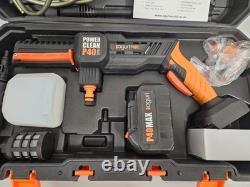 Aguri Power Clean P40 Max Cordless Pressure Washer 45 Bar with 1 x 4.0AH Battery