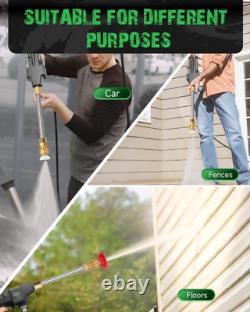 Aoresac Cordless Pressure Washer, Power Cleaner MAX 800-PSI, 1.56 GPM, 24V