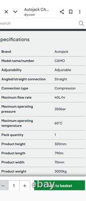 Autojack Camo High Powered 5000 PSI Pressure Washer Rifle Gun Call Of Duty