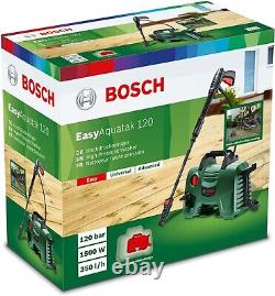 Bosch Easy Aquatak 120 Bar High-Pressure Electric Power Washer, 1500W New Boxed