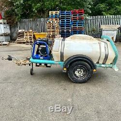 Brendon Water Bowser With 3000 Psi Diesel Pressure Power Washer Yanmar Engine