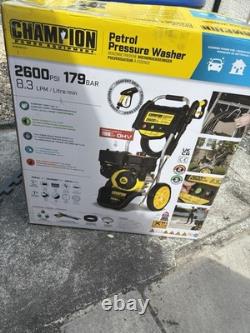 CHAMPION PETROL PRESSURE WASHER 2600 PSI Petrol Pressure Washer New RRP £400