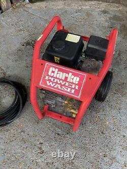 CLARKE PLS195B HEAVY DUTY 6.5 HP PETROL DRIVEN POWER WASHER 2640 PSI Latest