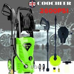 COOCHEER 2600PSI 1600W Electric Pressure Washer Great Power Jet Patio Car Clean