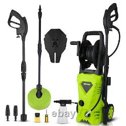COOCHEER 2600PSI 1600W Electric Pressure Washer High Power Jet Cleaner Patio Car