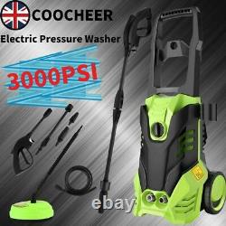 COOCHEER 3000PSI/150BAR Electric Pressure Washer Water Power Jet Wash Patio Car