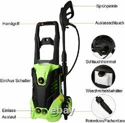 COOCHEER Electric Pressure Washer 3000PSI Water High Power Jet Wash Patio Car UK