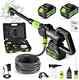 Cqwlkej Cordless Pressure Washer, 652psi Bushless Portable Green Black