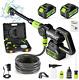 Cqwlkej Cordless Pressure Washer, 652psi Bushless Portable Pressure Washer With