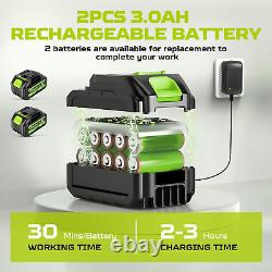 CQWLKEJ Cordless Pressure Washer, 652PSI Bushless Portable Pressure Washer with