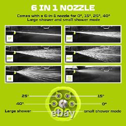 CQWLKEJ Cordless Pressure Washer, 652PSI Bushless Portable Pressure Washer with