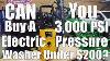 Can You Buy A 3 000 Psi Electric Pressure Washer For Under 200 We Show You And Compare To Gas