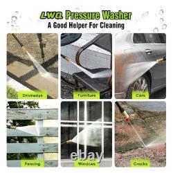 Car Electric Pressure Washer 3500PSI 2.8GPM 32FT Power Cord 32FT Hose High