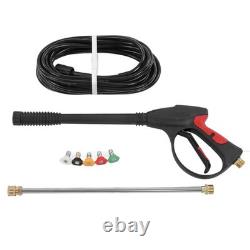 Car High Pressure Washer 4000PSI Power Cleaner With Extension Wand 5 Nozzle