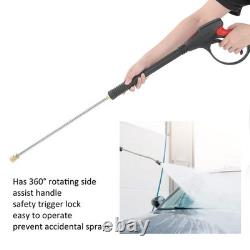 Car High Pressure Washer 4000PSI Power Cleaner With Extension Wand 5 Nozzle