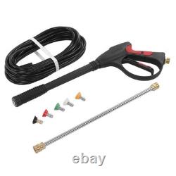 Car High Pressure Washer 4000PSI Power Cleaner With Extension Wand 5 Nozzle