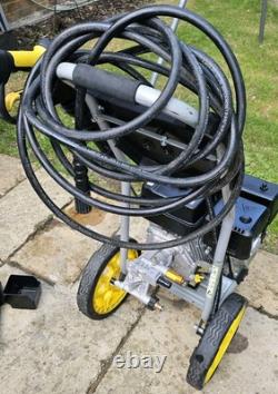 Champion Petrol Pressure Washer Jet Wash Patio Cleaner 179Bar 2600PSI Hose Power