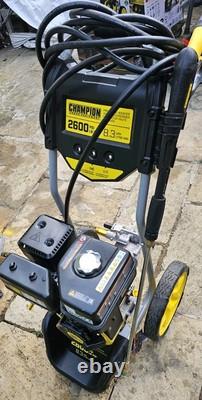 Champion Petrol Pressure Washer Jet Wash Patio Cleaner 179Bar 2600PSI Hose Power