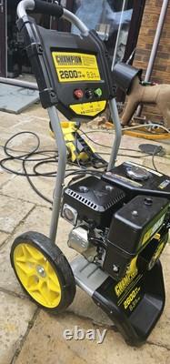 Champion Petrol Pressure Washer Jet Wash Patio Cleaner 179Bar 2600PSI Hose Power