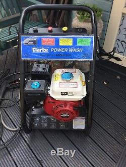 Clarke 2490 psi petrol pressure power/ washer. Used Once