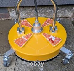 Cleaner Washer Surface 20Dual Handle 4 Wheels 4500PSI Tool Daily Pressure Power