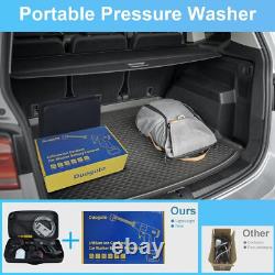 Cordless Pressure Washer 1450PSI Jet Wash with 2 Batteries & 6-in-1 Nozzle