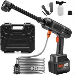 Cordless Pressure Washer, 22500mAh Battery Power 500 PSI High