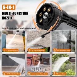 Cordless Pressure Washer, 22500mAh Battery Power 500 PSI High