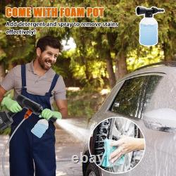 Cordless Pressure Washer, 22500mAh Battery Power 500 PSI High