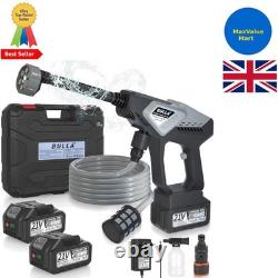 Cordless Pressure Washer 6-in-1 Portable Power Washer for Home & Garden Cleaning