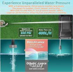 Cordless Pressure Washer 6-in-1 Portable Power Washer for Home & Garden Cleaning