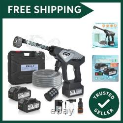 Cordless Pressure Washer, 6 in 1 Portable Power Washer for Patio and Car, Bat