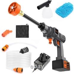 Cordless Pressure Washer 700 PSI, Portable 32V Battery Powered, 5-in-1