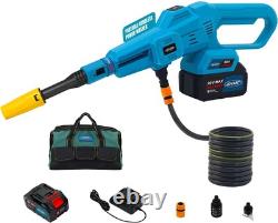 Cordless Pressure Washer, 750PSI Portable Power Cleaner with 4.0Ah 20V