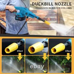 Cordless Pressure Washer, 750PSI Portable Power Cleaner with 4.0Ah 20V