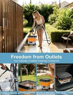 Cordless Pressure Washer 775PSI, Battery Powered Pressure Washer with 4.0Ah Batt