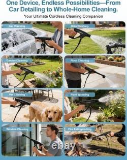 Cordless Pressure Washer 775PSI, Battery Powered Pressure Washer with 4.0Ah Batt