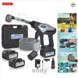 Cordless Pressure Washer Battery-Powered 6-in-1 for Car Patio Garden