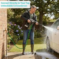 Cordless Pressure Washer Battery-Powered 6-in-1 for Car Patio Garden