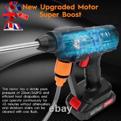Cordless Pressure Washer Battery Powered, 950PSI Portable Cordless Power Washer