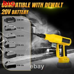 Cordless Pressure Washer Compatible with Dewalt 20V Battery, 700 PSI Portable Ha