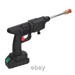 Cordless Pressure Washer Gun Battery Powered 725PSI Adjustable Cleaner 100-240V