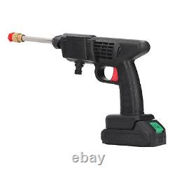 Cordless Pressure Washer Gun Battery Powered 725PSI Adjustable Cleaner 100-240V