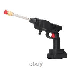 Cordless Pressure Washer Gun Battery Powered 725PSI Adjustable Cleaner 100-240V