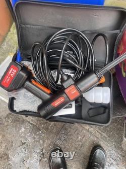 Cordless Pressure Washer Max 45 Bar/652PSI, Portable Pressure Washer Battery P