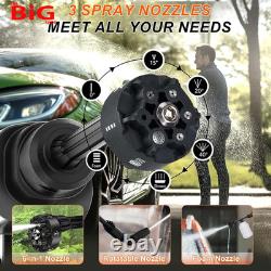 Cordless Pressure Washer Max 45 Bar/652Psi, Portable Pressure Washer Battery Powe