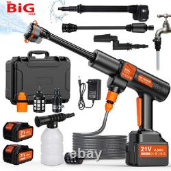 Cordless Pressure Washer Max 45 Bar/652Psi, Portable Pressure Washer Battery Powe