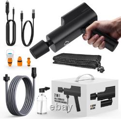 Cordless Pressure Washer Portable Car Washer 600PSI USB-C Rechargeable