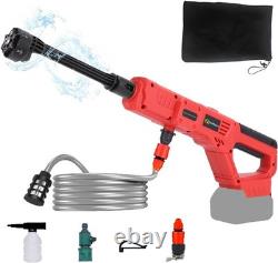 Cordless Pressure Washer for Milwaukee M18 Battery, 900 PSI Portable Power Wa