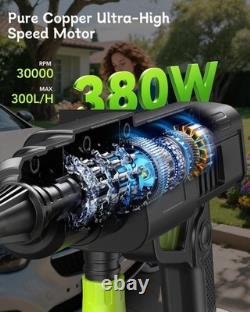 Cordless Pressure Washer with 1X4000Mah Batteries, 870 PSI Portable Power Cleane